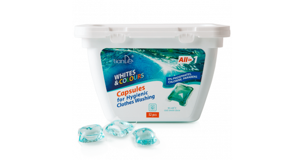 Хигиенски капсули за перење облека