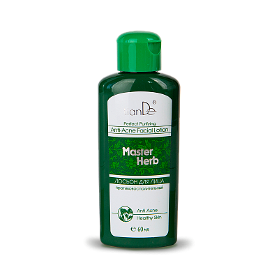 Антивоспалилетелен лосион за кожа со акни и лузни  „Master Herb“