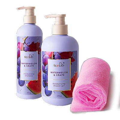 Хидратантна нега со лубеница и грозје